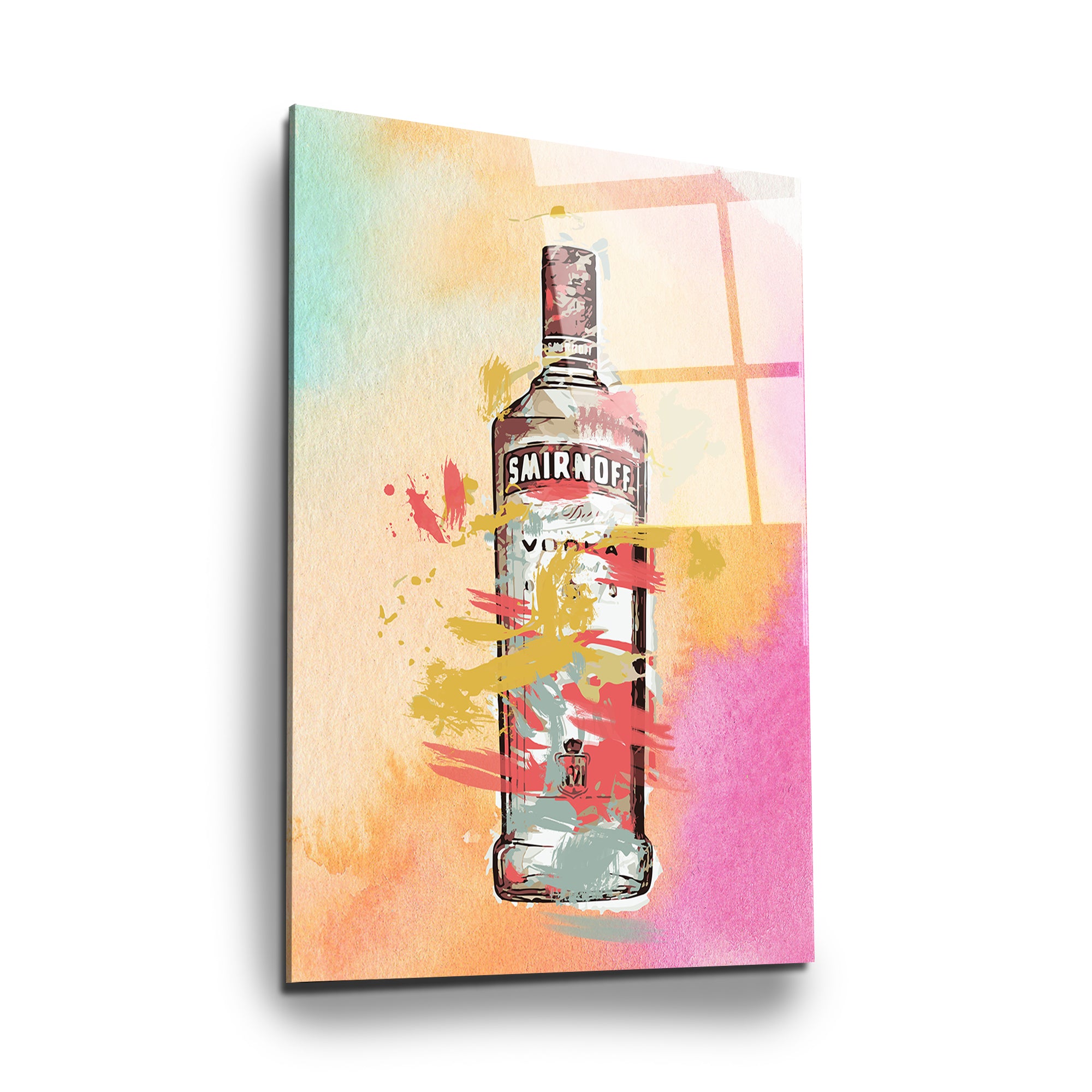 VIbrant Smirnoff Bottle