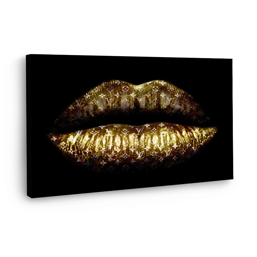 Lv Gold Lips